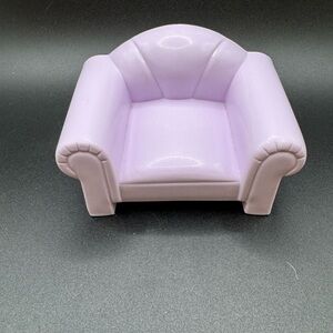 Paradise Estate Accessory My Little Pony MLP Purple Arm Chair G1 Replacement